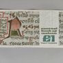 1 Punt Pound Ireland 1989 Queen Medb Banknote Image 2