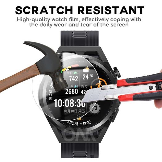 Tempered Glass For Huawei Watch GT 2 46mm Smart Watch Clear Screen Protector Film Accessories For Huawei GT2 46mm