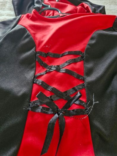 Vampire Maxi Dress with Hood