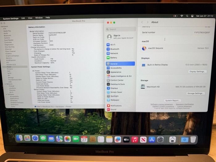 Apple MacBook Pro 13 - M1, 16gb RAM, 1TB SSD