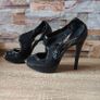 Buffalo London  Black Genuine leather Platform Heels, size 39 Image 2