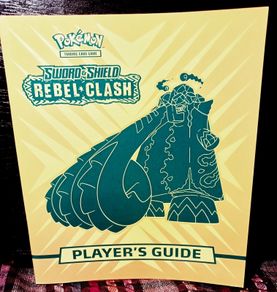 Pokemon. Sword And Shield. Rebel - Clash Player's Guide Booklet.