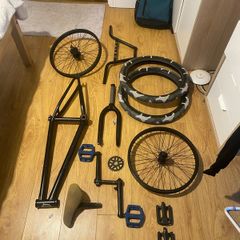 Various pro bmx parts