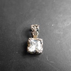 Vintage Silpada Sterling 925 silver Cubic Zirconia Pendant