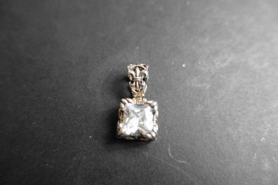 Vintage Silpada Sterling 925 silver Cubic Zirconia Pendant