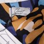 Closet London Abstract Blue Navy Belted A-Line Skater Dress 12UK/40EU Image 2
