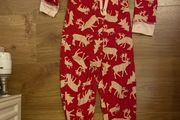 Christmas reindeer onesie all in one pyjamas