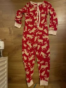 Christmas reindeer onesie all in one pyjamas