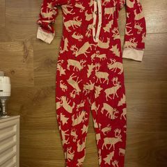 Christmas reindeer onesie all in one pyjamas