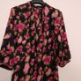 Closet Black Pink Mustard Abstract Print Midi Dress 10UK/38EU Image 9