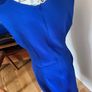 Royal Blue Diva Catwalk Dress Image 4