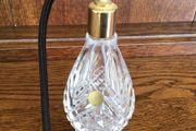 French cut crystal perfume atomiser