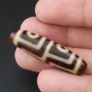 Antique Himalayan Tibetan 4 Eyes Agate Dzi Bead Amulet Image 3