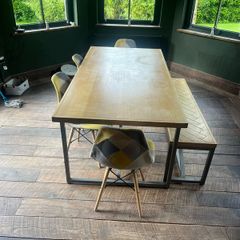 dining table and chairs