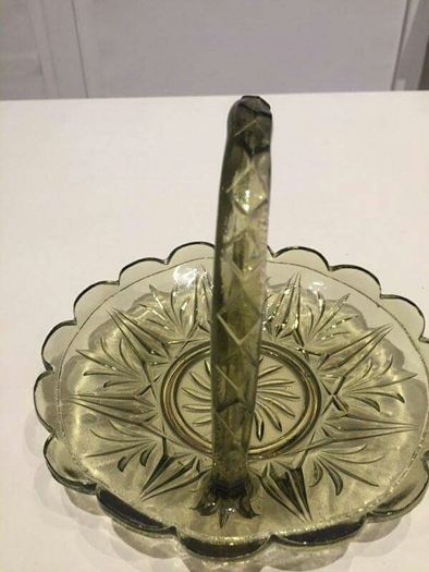 Glass Dish with Handle
