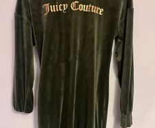 juicy couture  long hoodie top /dress