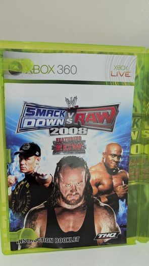 Smackdown Vs Raw 2008 Xbox 360