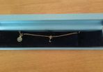 Newbridge Gold Plated Key Charm Bracelet