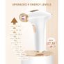 IPL Hair Removal Device, 9 Energy Level and 3 Functions HR/SC/RA, 999,900 Light Pulses, Permanent Painless Laser Hair Removal Image 4