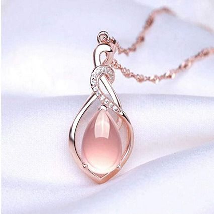Beautiful Rose Gold Necklace - lovely gift