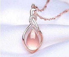 Beautiful Rose Gold Necklace - lovely gift