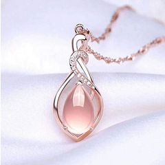 Beautiful Rose Gold Necklace - lovely gift