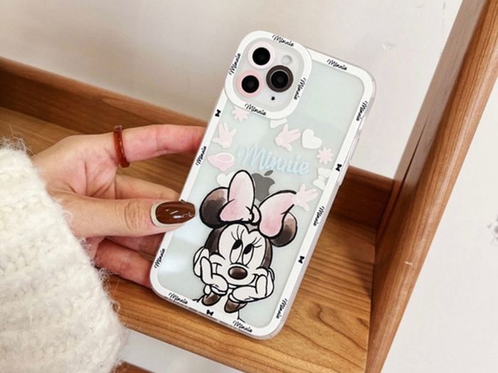 Cartoon Art Painting Mickey Mouse Phone Case For iPhone 14 13 12 11 Pro Max Mini X XS XR 7 8 Plus Transparent Soft Clear Cover