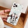 Cartoon Art Painting Mickey Mouse Phone Case For iPhone 14 13 12 11 Pro Max Mini X XS XR 7 8 Plus Transparent Soft Clear Cover Image 4