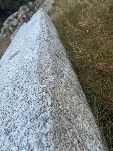 Granite gate pillars
