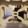 vintage over mantle mirror Image 2