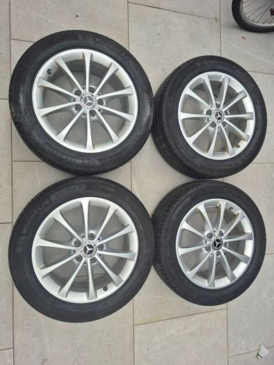 Mercedes alloys and tyres