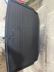 skoda fabia boot mat