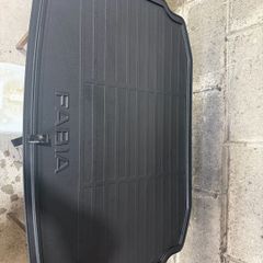 skoda fabia boot mat
