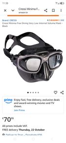 diving mask