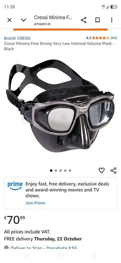 diving mask
