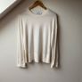 & Other Stories Straight Fit Wool Blend Jumper Cream / Off-White Image 2