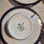 Wedgwood China Midnight design tea cup and saucer duo. Perfect. Image 9