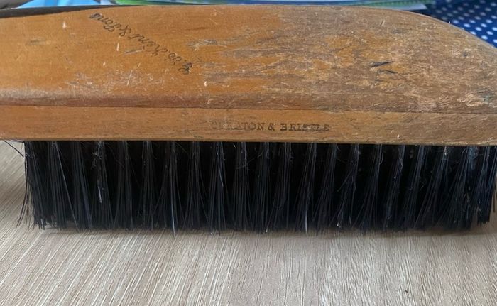 Vintage Cricket Bat Clothes Brush