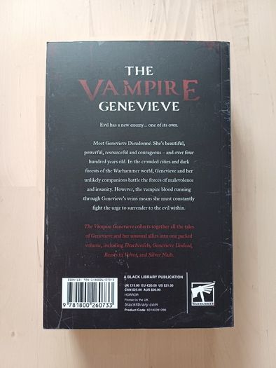 The Vampire Genevieve Omnibus by Kim Newman (Warhammer Horror Paperback 2021 NEW)