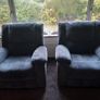Recliner sofa and Two Recliner Chairs Image 4