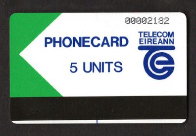 1988 Ireland 5 unit Trial Limerick (Autelca) Call card