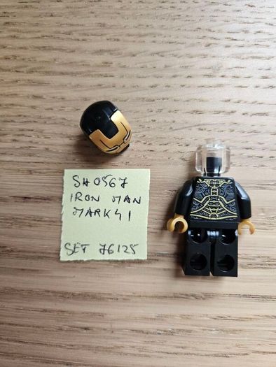 lego iron man mk41, set 76125
