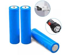 3 PCS 2600mah 18650 Rechargeable Battery for Wifi Smart Wireless Security Doorbell LED Flashlight