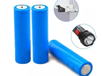 3 PCS 2600mah 18650 Rechargeable Battery for Wifi Smart Wireless Security Doorbell LED Flashlight