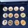 Ancient Egypt Gold Plated Coin Collection 21 Coins with Certificates in Original Holder Image 7