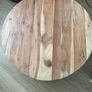 Solid Wood Round Coffee Table Image 2