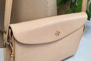 PAL-MAN  (Made in Madrid) Vintage leather bag with gold hardware