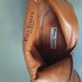Paul Green Leather Ankle Boots Western Cowboy Style Image 3