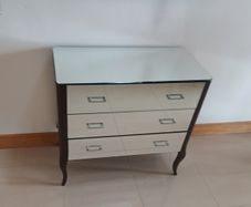 Laura Ashley Mirrored Chest of Drawers.