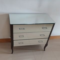 Laura Ashley Mirrored Chest of Drawers.